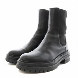 Gianvito Rossi Chester チェルシーブーツ サイドゴア 36 ブラック