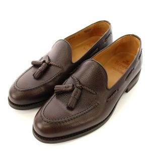 タッセルローファー 8 ブラウン