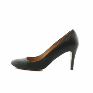 LANVIN en Bleu パンプス ハイヒール アーモンドトゥ 23.5cm ブラック /NQ