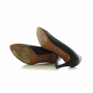 LANVIN en Bleu パンプス ハイヒール アーモンドトゥ 23.5cm ブラック /NQ