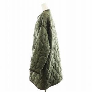 Shinzone キルティングコート ロング丈 中綿 アウター F カーキ 19AMSC062 /AN41