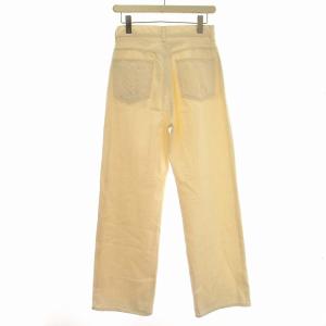 Ron Herman 22SS デニムパンツ 3510600482 ホワイトデニム ハイウエスト 25 アイボリー 生成り /G