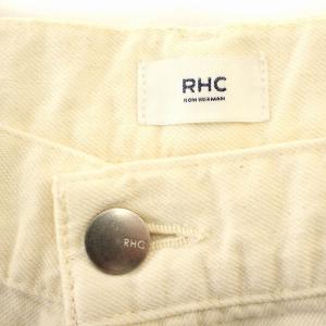 Ron Herman 22SS デニムパンツ 3510600482 ホワイトデニム ハイウエスト 25 アイボリー 生成り /G