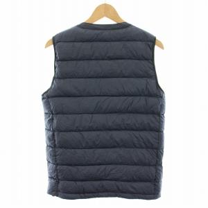 NANGA ホワイトレーベル WHITE LABEL ダウンベスト アウター M 紺 ネイビー