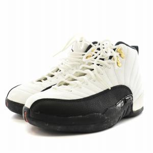 NIKE AIR JORDAN 12 TAXI スニーカー 26.0cm ホワイト
