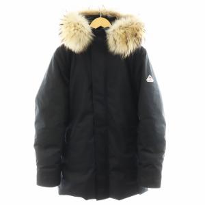 ANNECY ダウンジャケット ラクーンファー M ブラック CFU262000085