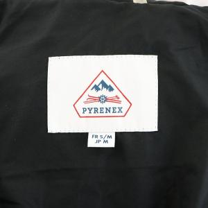 PYRENEX ANNECY ダウンジャケット ラクーンファー M ブラック CFU262000085