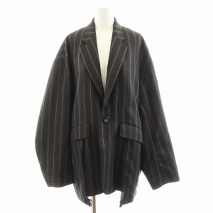 24AW MULTI PINSTRIPE JK 38 ブラック