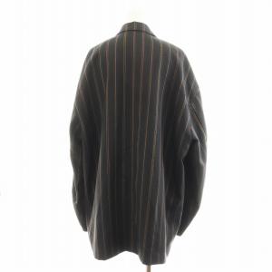 UN3D. 24AW MULTI PINSTRIPE JK 38 ブラック