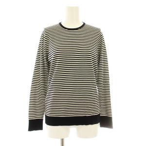 FF30 クルーネックプルオーバー 17080500401030 ニット カットソー 長袖 ボーダー柄