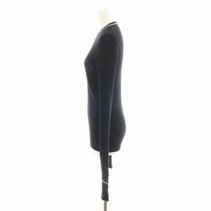 Maison Margiela 4 19SS リブニット カットソー 長袖 ウール M 黒 ブラック S51HA0905 /AN21