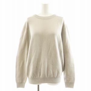 ニット セーター 長袖 ウール 2 ライトグレー /AN20