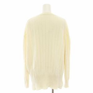 JIL SANDER ニット セーター クルーネック 長袖 34 白 ホワイト JSPO754075 /YT