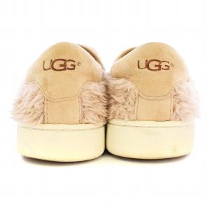 UGG リッチ RICCI 1019659 スリッポン フェイクファー 23.5cm ピンク /KU