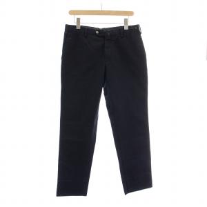 SLIM FIT テーパードパンツ スラックス ジップフライ 50 紺 ネイビー /BB