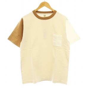 Dotsume Pocket T-Shirt JM5870 Tシャツ カットソー 半袖 クルーネック コットン