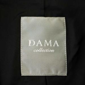 dama collection スーツ セットアップ 19041-03318 スカート ひざ丈 ウール ジャケット 158cm 黒 ブラック