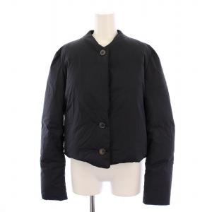 ダウンジャケット ナイロン 36 ブラック