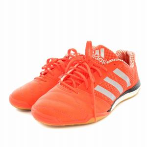 adidas トップサラ14 フットサルシューズ スニーカー レザー US7 25.0cm オレンジ B40381 /YT