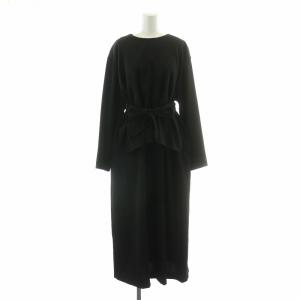 ドローイングフラワーレースワンピース 36 グレー ホワイト（2024/12