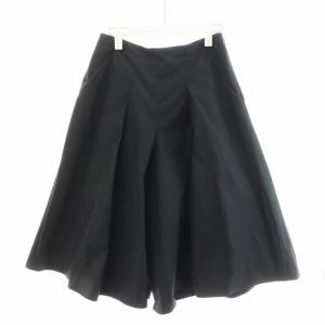 キュロット ワイドパンツ L 黒 ブラック GBLAT-15270 /AN11