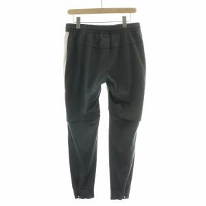 ON ジョガーパンツ イージー ウエストゴム ストレッチ 切替 ロゴ M グレー /BB