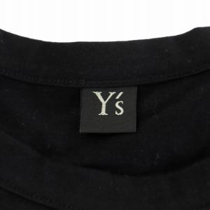 Y's ヨウジヤマモト MESSAGE + FEMALE PRINT ROUND NECK LONG SLEEVE