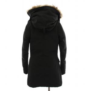 CANADA GOOSE BRONTE PARKA コヨーテファー M ブラック