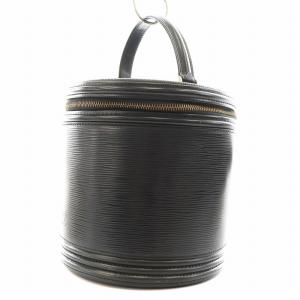 LOUIS VUITTON カンヌ エピ ノワール バニティバッグ ブラック M48032