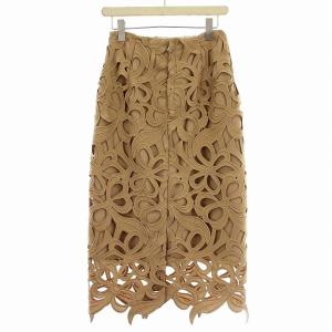 CELFORD レーススカート CWFS181102 ロング スカート 38 ベージュ