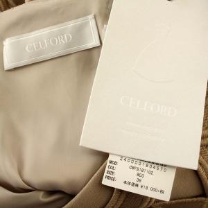 CELFORD レーススカート CWFS181102 ロング スカート 38 ベージュ