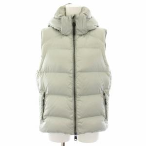 00S ダウンベスト アウター フード M グレー 211618002002 /YT