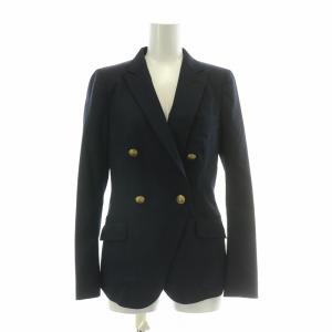 Vitale Barberis Canonico テーラードジャケット アウター ダブル 背抜き 裏地ストライプ柄