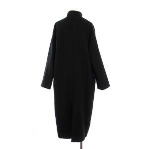 SHIPS any SUPER100 ウール ブレンド スタンドカラー ドルマン ロングコート 724160009