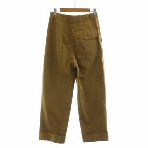 Acne Studios MADYA ワイドパンツ バギー ロールアップ 38 ブラウン 10Z176 /NQ