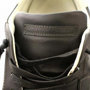 PHILIPPE MODEL レザー スニーカー ローカット 41 26cm 黒 ブラック /G