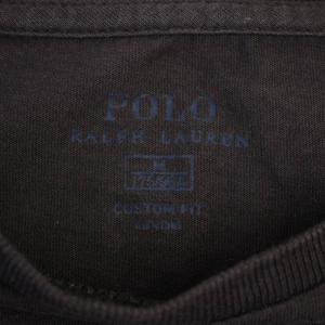 POLO RALPH LAUREN Tシャツ カットソー 半袖 クルーネック ロゴ刺繍 M グレー /BM