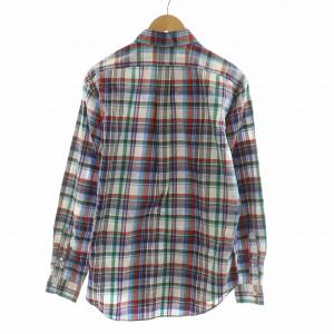 RALPH LAUREN ボタンダウンシャツ チェック 長袖 M マルチカラー MNBLWOVM2C00663 /NQ