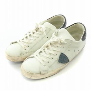 PHILIPPE MODEL スニーカー ローカット レザー 41 ホワイト /NQ