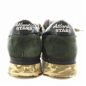 Atlantic Stars SAF-PR-LMMN SIRIUS スニーカー シューズ カモフラ 迷彩柄 41 カーキ 黒 ブラック