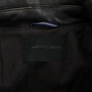 junhashimoto ライダースジャケット 4 ブラック 1021620008