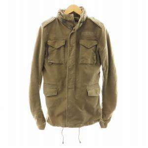 M-65 cold weather ミリタリージャケット ライナー付き L カーキ B161