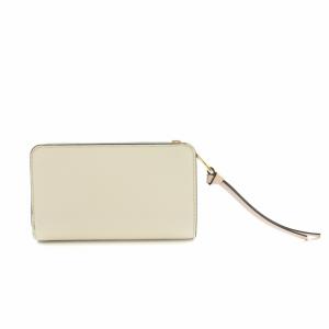MARC JACOBS ザスナップショットコンパクトウォレット 財布 二つ折り 小銭入れ レザー グレー M0014281 /YT