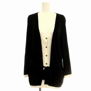 トリックカーディガン 26981 40 ブラック