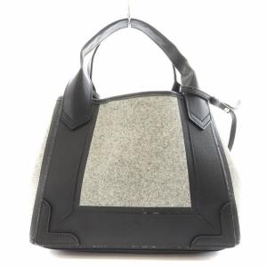 BALENCIAGA カバスXS トートバッグ 2way グレー 390346