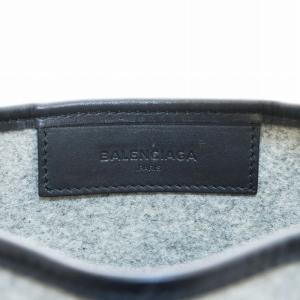 BALENCIAGA カバスXS トートバッグ 2way グレー 390346