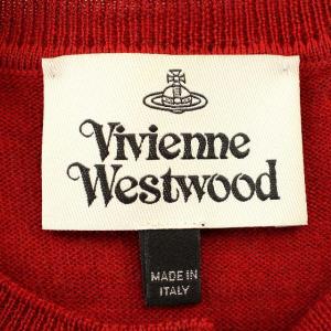 Vivienne Westwood カーディガン 12-01-172003 オーブ 刺繍 S レッド