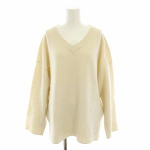 20AW COMFY Vネック プルオーバー ニット カットソー 長袖 20-080-500-8230-3-0