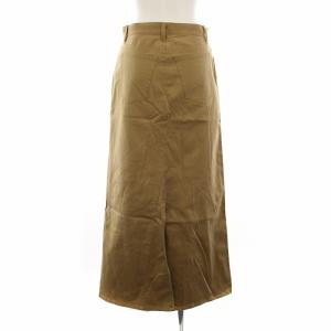 L'Appartement 22AW Chino Maxi Skirt スカート ロング 36 カーキ 22-060-560-3012-3-0