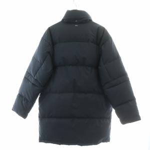 Polo by Ralph Lauren ダウンジャケット スタンドカラー アウター ミドル丈 ロゴ プリント 紺 ネイビー /BB